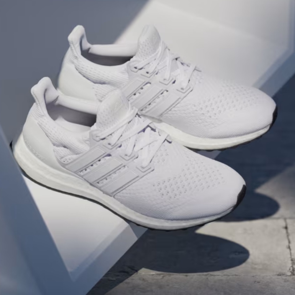 Adidas Ultraboost White Athletic Sneakers